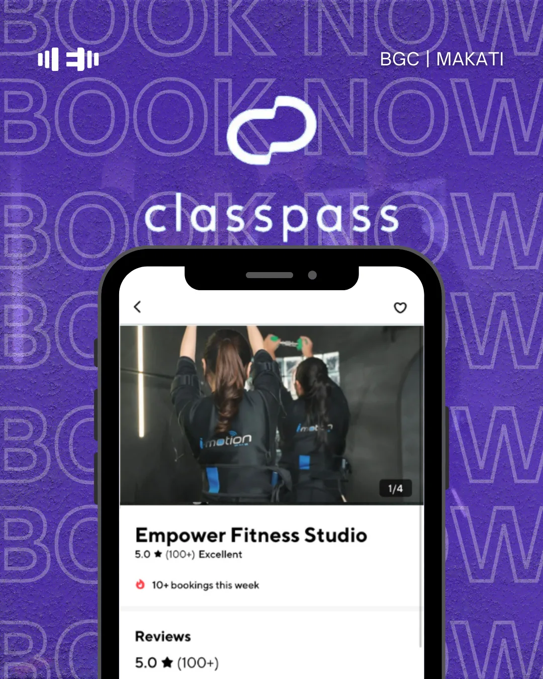 Empower Fitness Studio campaign creative