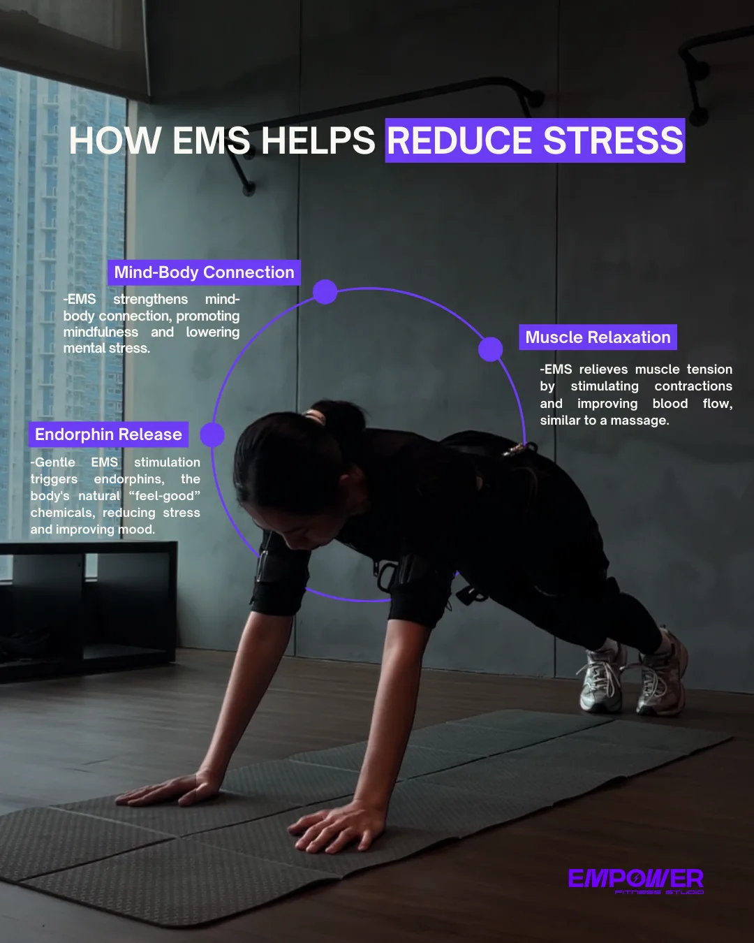 Empower Fitness Studio campaign creative